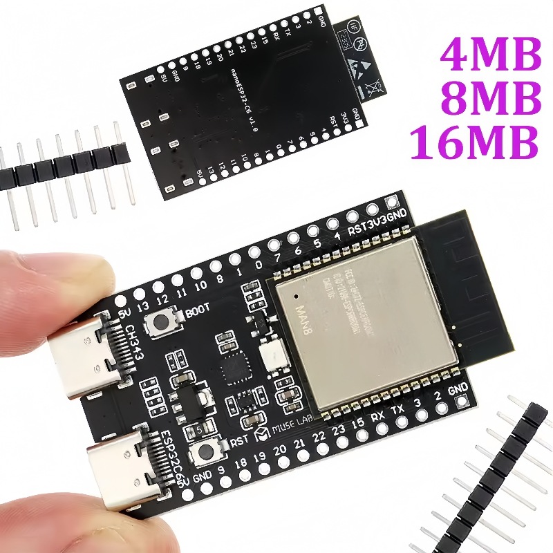 Esp32 C6 - Плата разработки ESP32-C6-N4/N8/N16, основная плата ESP32-C6,