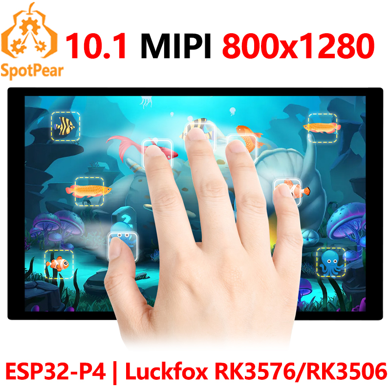 Esp32 P4 - Raspberry Pi 10,1-дюймовый ЖК-дисплей DSI MIPI