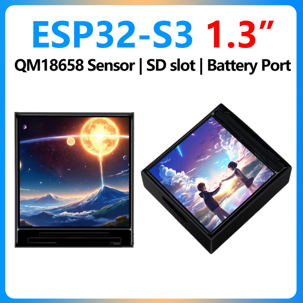 Espressif Esp32 - Плата разработчика Waveshare ESP32-S3 с 1,3-дюймовым