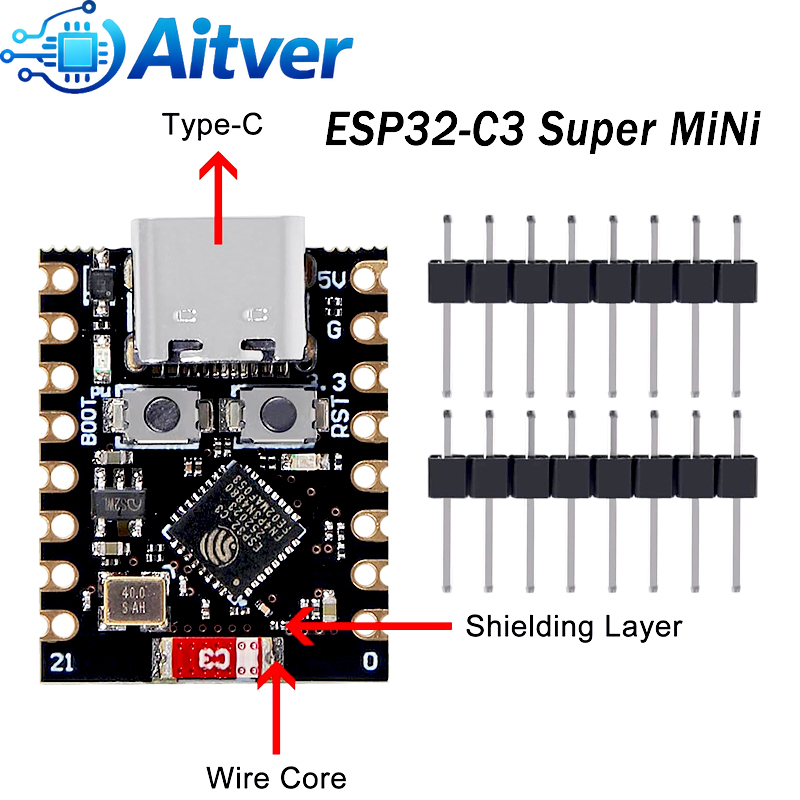 Esp32 C3 - ESP32 C3 SuperMini Макетная плата Wi-Fi