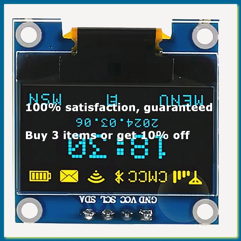 Esp8266 - 0,96-дюймовый OLED-дисплей I2C IIC 128x64 SSD-1306,