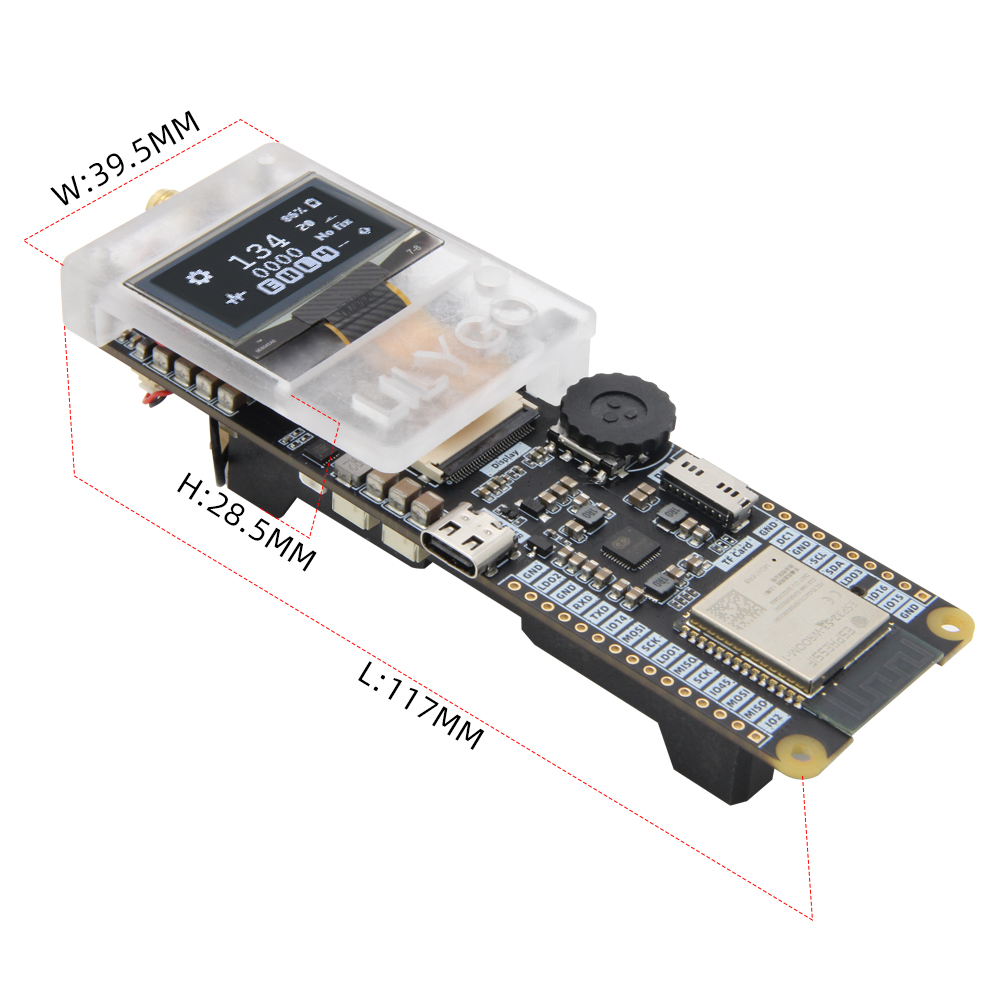 Esp32 S3 - T-TWR Plus OpenEdition ESP32-S3 Интегрированная макетная