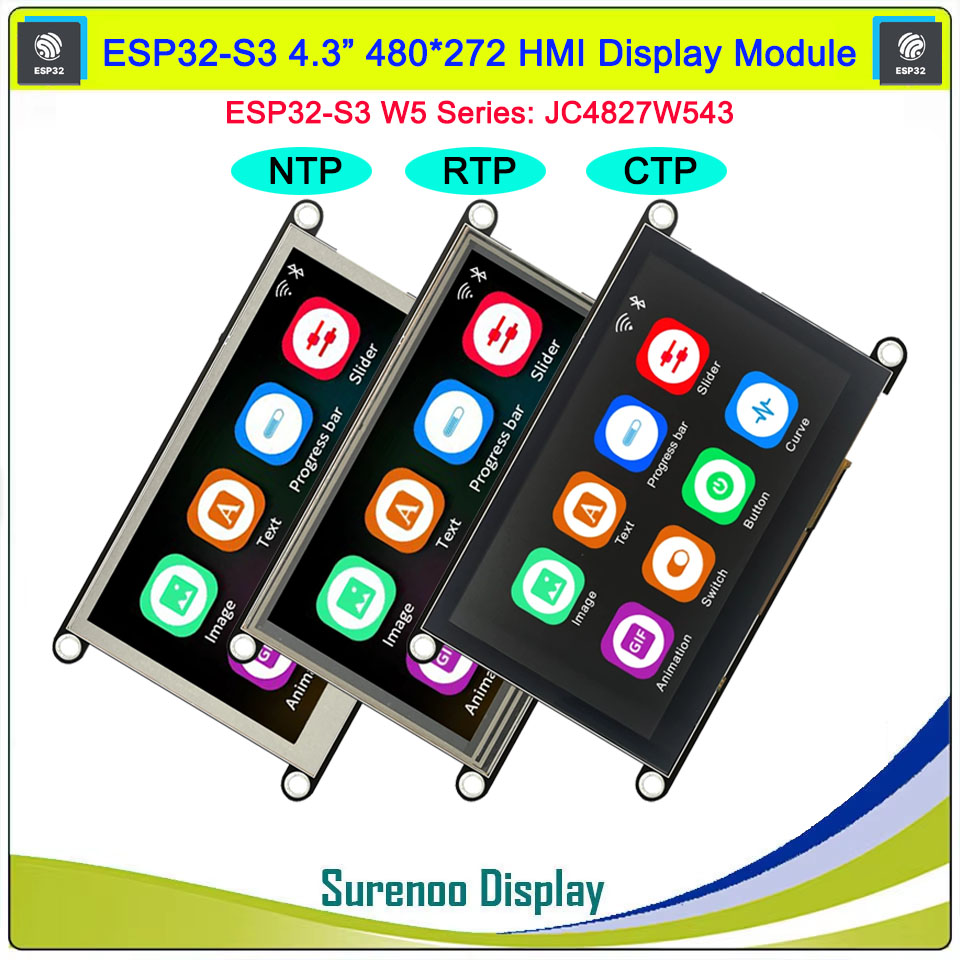 Esp32 P4 - Модуль дисплея Guition HMI W5 ESP32-S3-N4R8