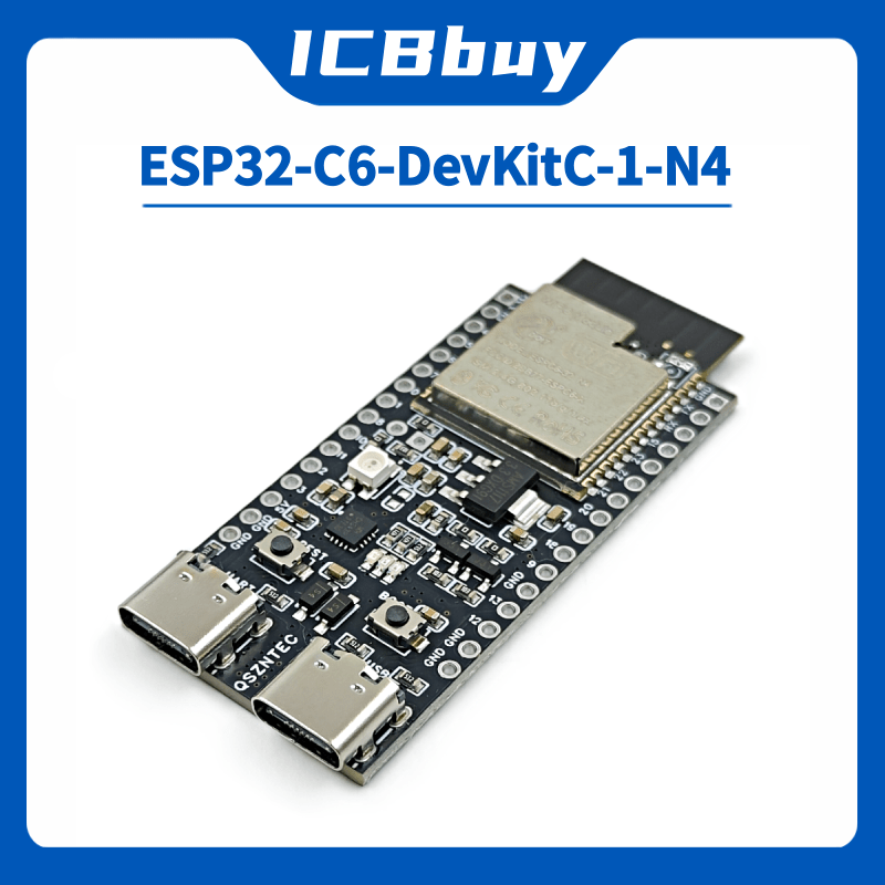 Esp32 S2 - ESP32-C6-DevKitC-1 Основная плата ESP32-C6 WIFI6 BLE