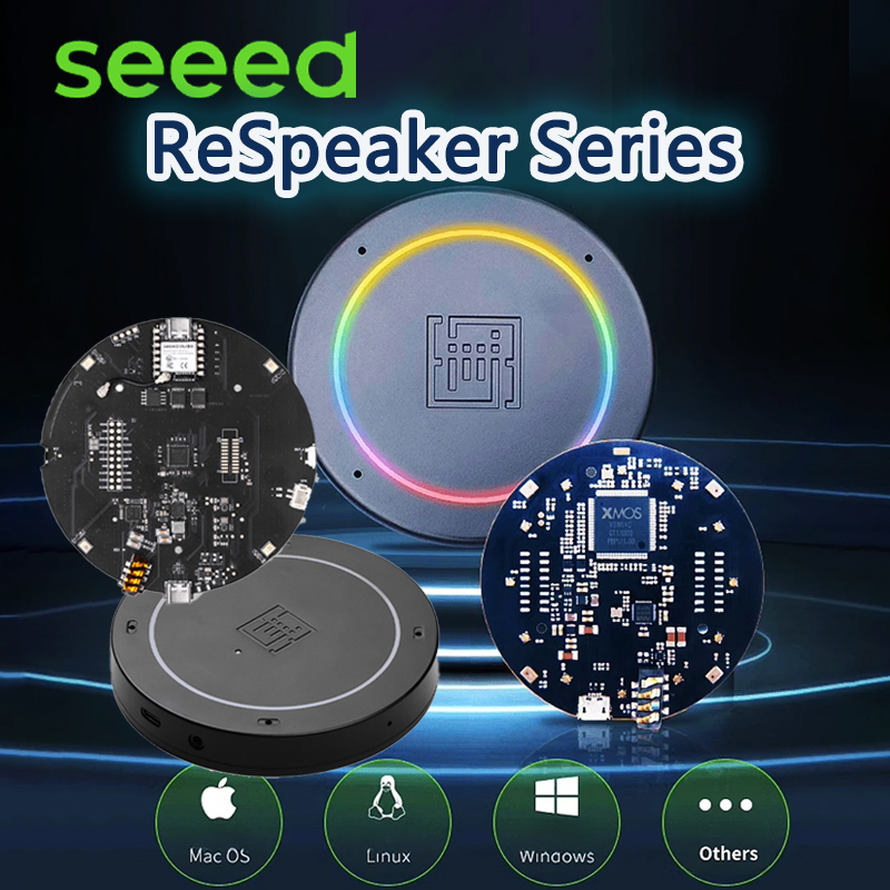 Esp32 S3 - Микрофонная матрица серии Seeed ReSpeaker V3.0/USB