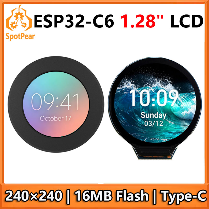 Esp32 C6 - Плата разработки ESP32 C6 с 1,28-дюймовым