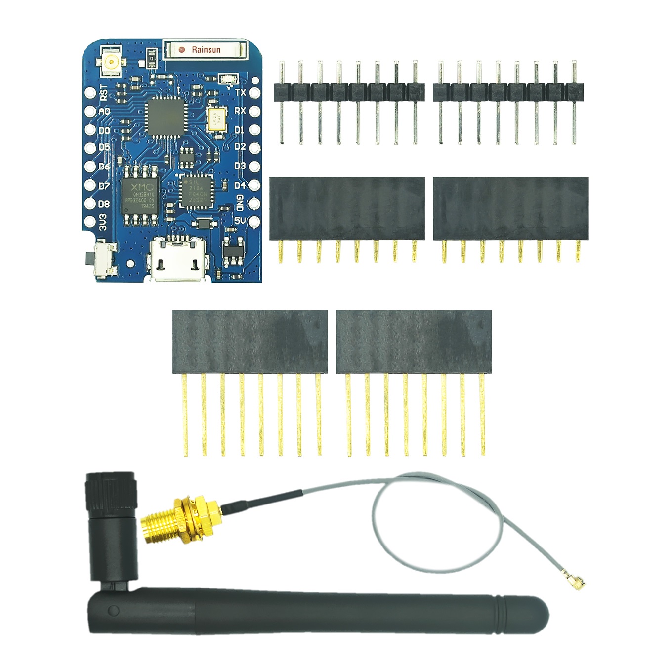 WEMOS D1 Mini Pro 4M 16M байт  – обзор и цена Esp8266 Nodemcu