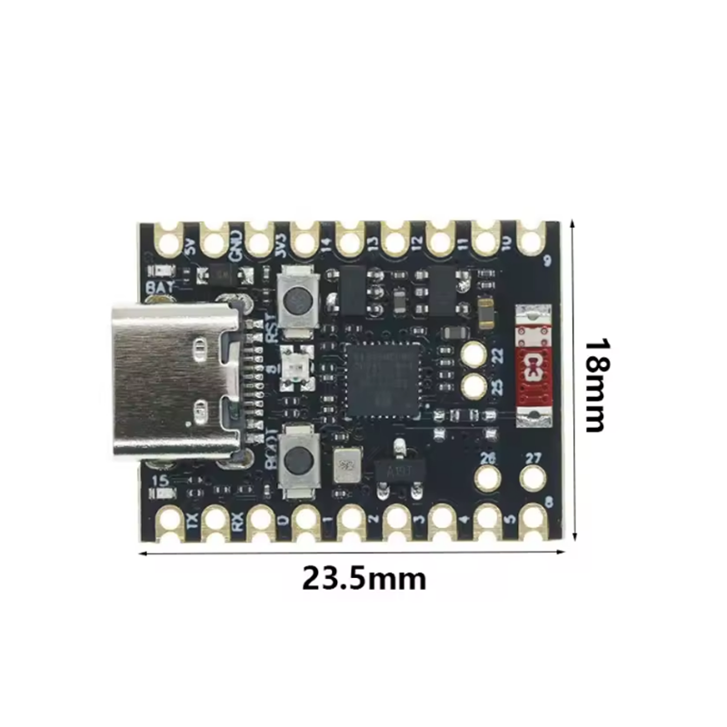 Суперминиатюрная плата разрабо – обзор и цена Esp32 H2