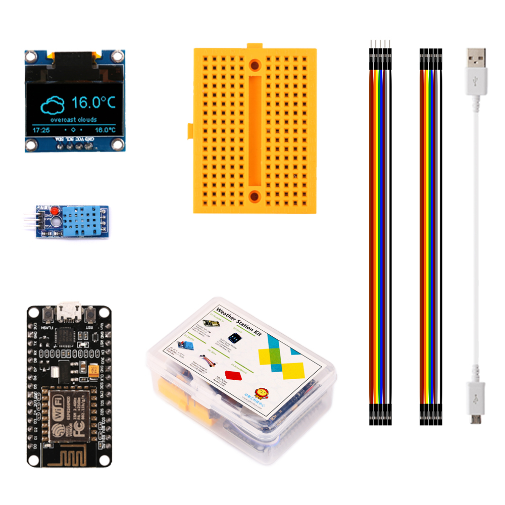 Метеостанция ESP8266, набор «с – обзор и цена Esp8266