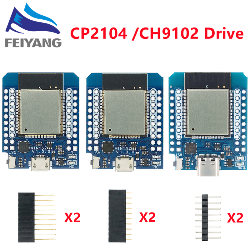 Для Wemos Mini D1 ESP8266 ESP3 – обзор и цена Espressif Esp32
