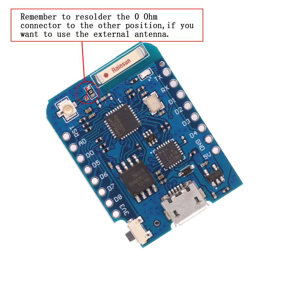 Плата разработки WeMos D1 Mini – обзор и цена Esp8266 Nodemcu