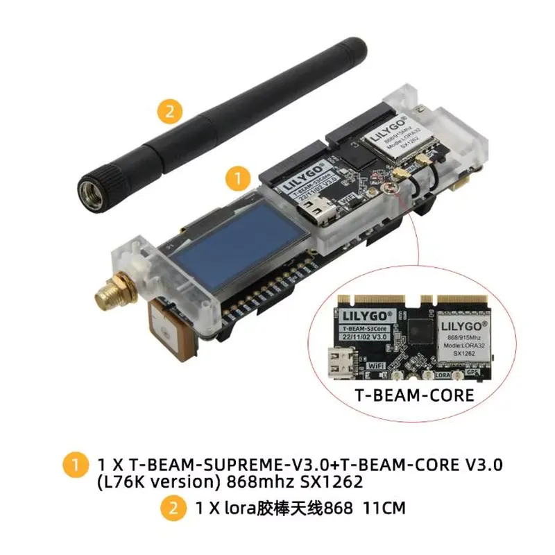 для модуля LILYGO T-Beam ESP32 – обзор и цена Esp32 S3