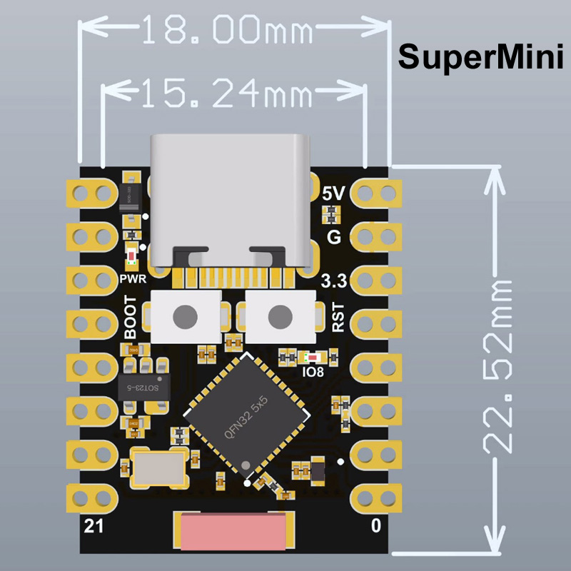 Для платы разработки ESP32-S3  – обзор и цена Espressif Esp32