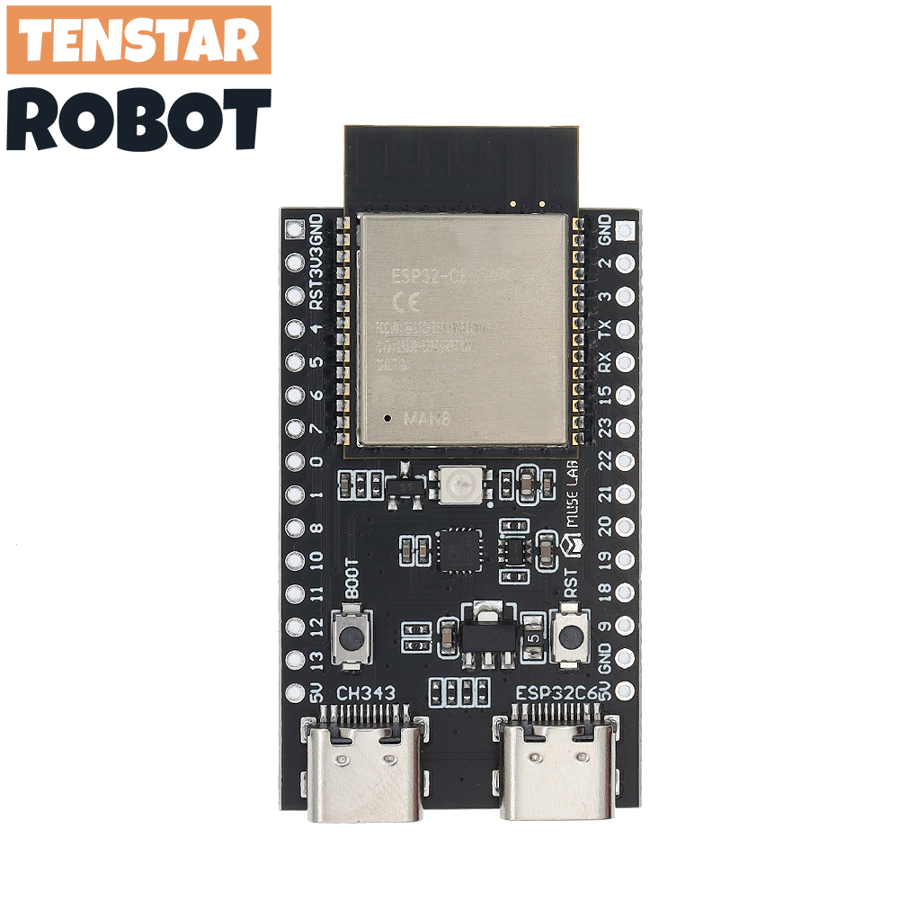 TENSTAR ESP32-C6 ESP32 Wi-Fi + – обзор и цена Esp32 H2