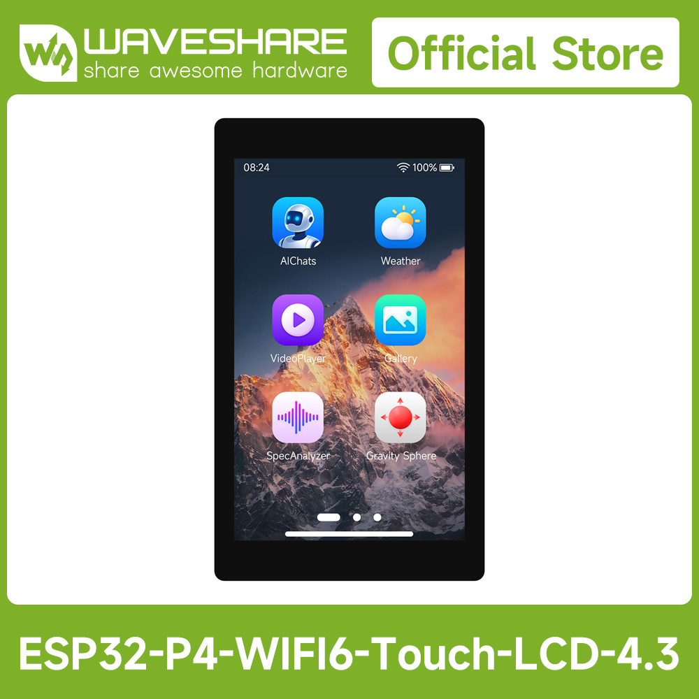 Плата разработки Waveshare ESP – обзор и цена Esp32 P4