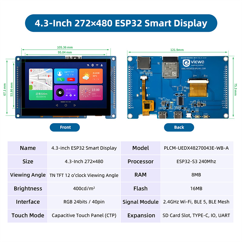 Плата разработки ESP32 S3 с 4, – обзор и цена Esp32 P4