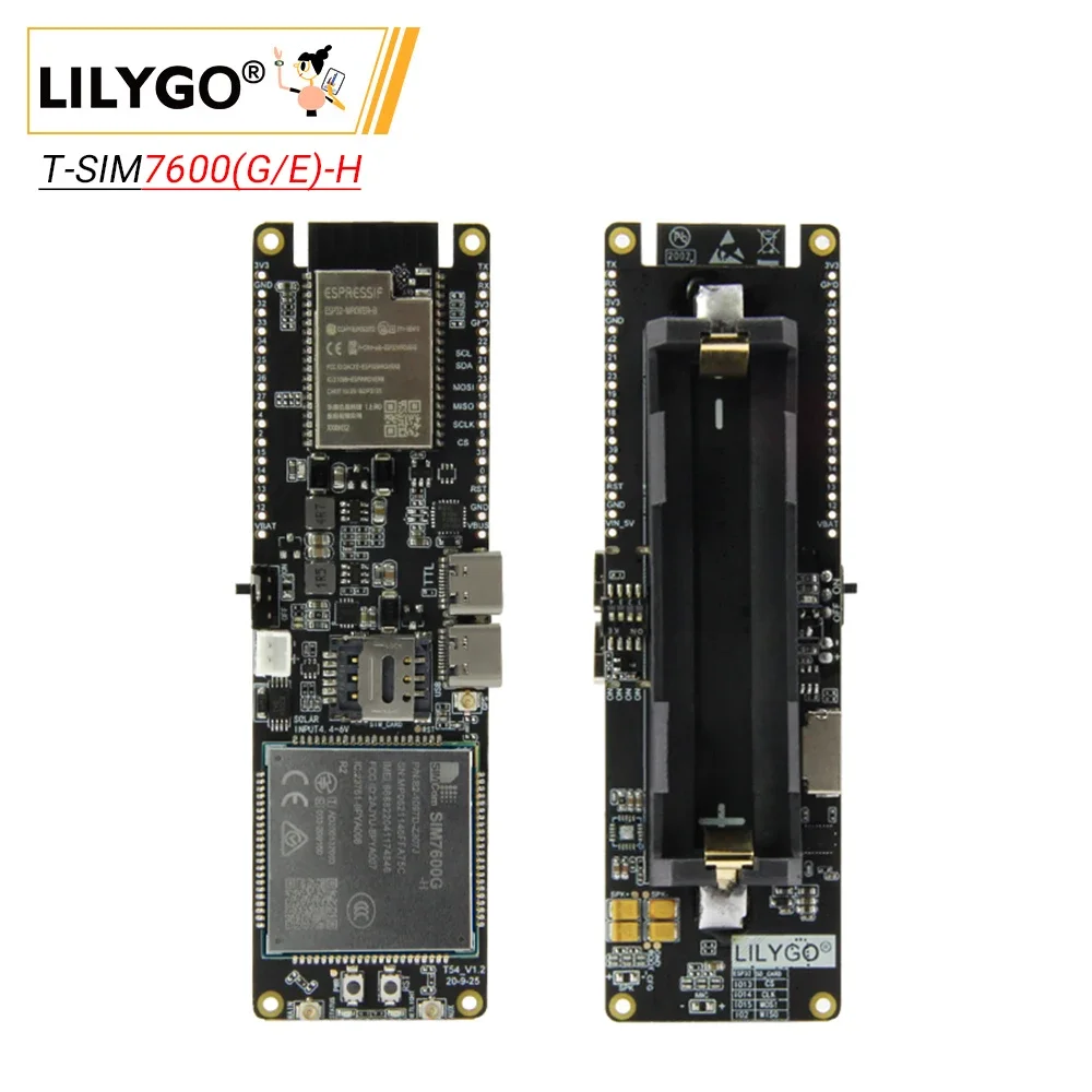 В НАЛИЧИИ LILYGO T-SIM7600G-H  – обзор и цена Esp32 Development Board