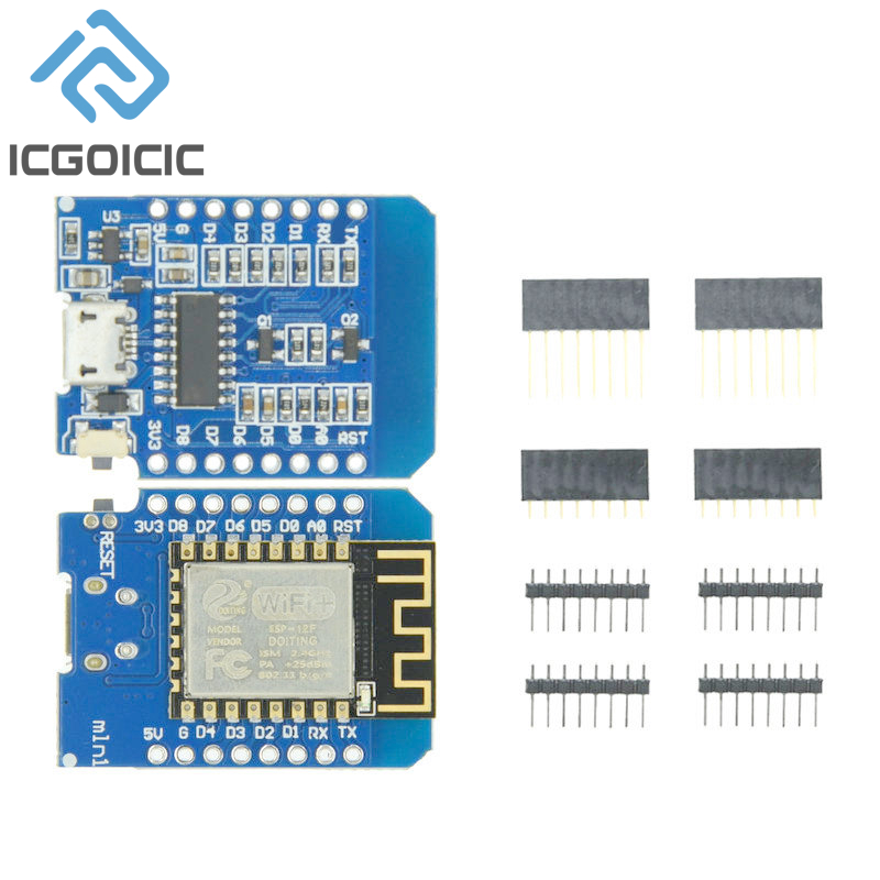 D1 Mini-Mini NodeMcu 4M Bytes  – обзор и цена Esp8266 Nodemcu