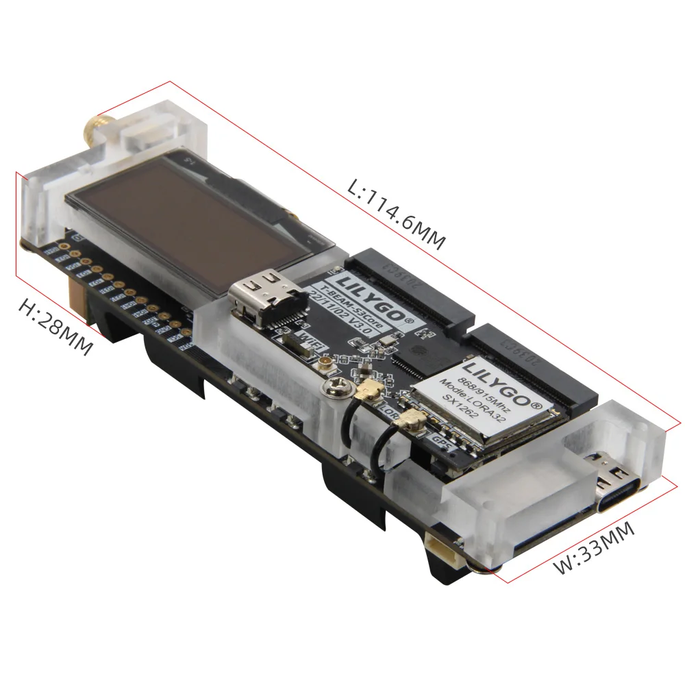 Плата разработки LILYGO SoftRF – обзор и цена Esp32 S3