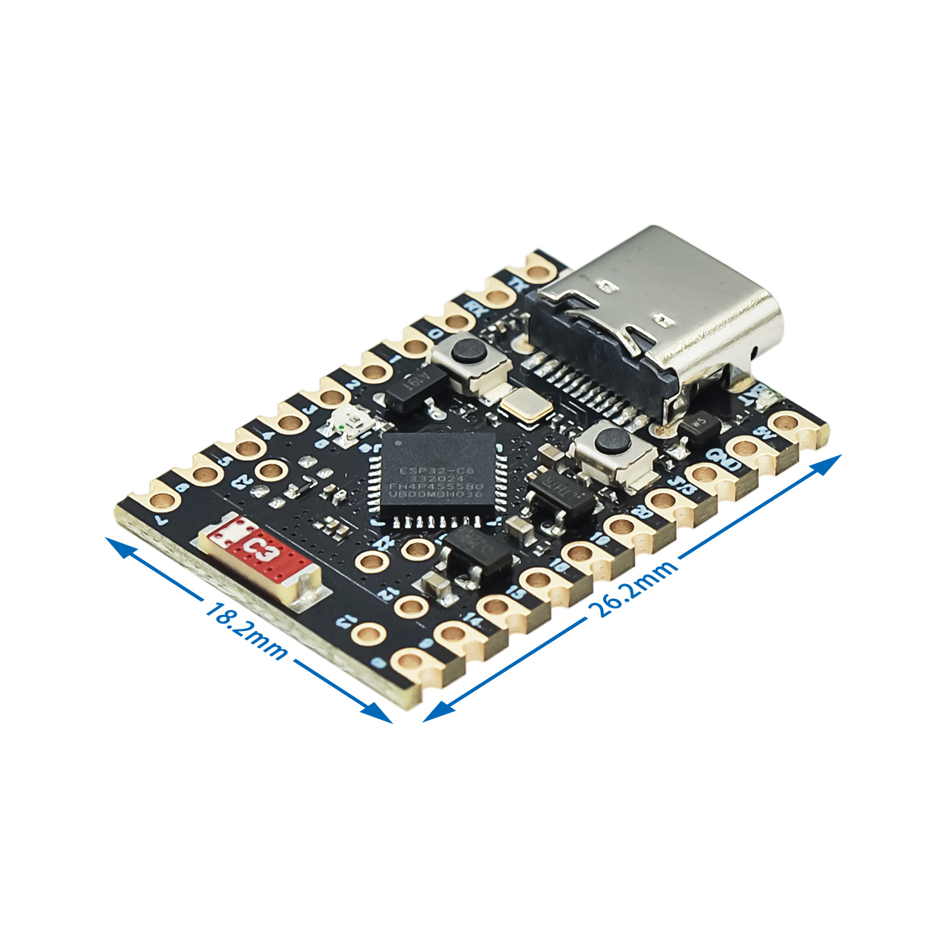 ESP32-C6 Плата разработки Supe – обзор и цена Esp32 C6
