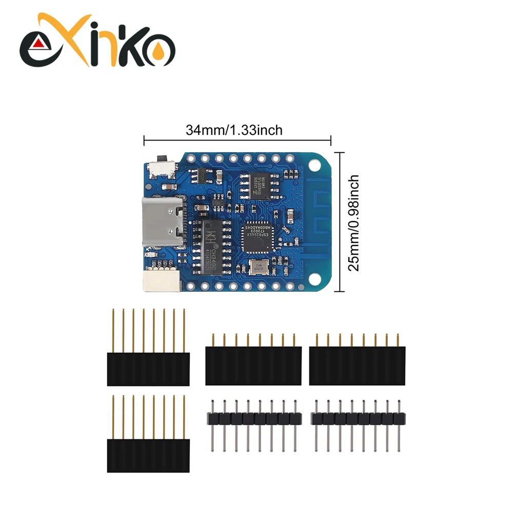 1/5/10 шт. WeMos D1 Mini ESP82 – обзор и цена Esp8266 Nodemcu