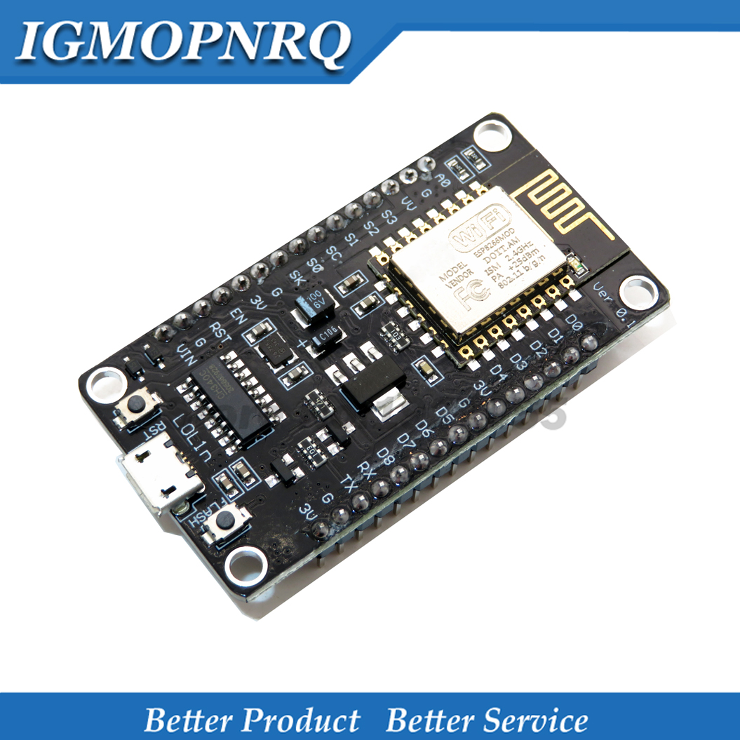 CH340G ESP8266 NodeMcu V3 Lua  – обзор и цена Esp8266 Nodemcu